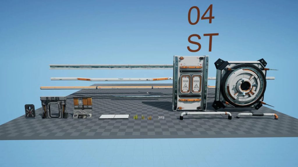 图片[10]1Li-Digital Art Education【UE资源】科幻太空站-Pro-TEK SciFi VR Space Station #31Li-Digital Art Education1Li