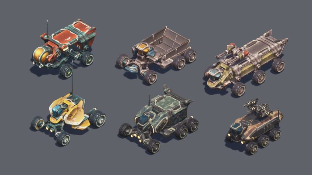 图片[3]1Li-Digital Art Education【UE资源】科幻车辆合集包-Sci-Fi Vehicle Constructor1Li-Digital Art Education1Li