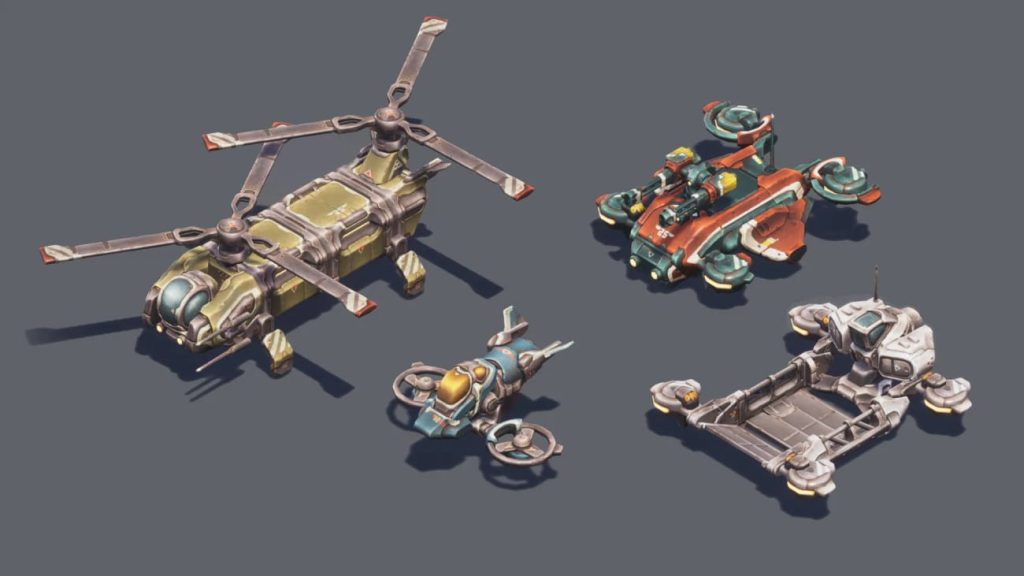 图片[1]1Li-Digital Art Education【UE资源】科幻车辆合集包-Sci-Fi Vehicle Constructor1Li-Digital Art Education1Li