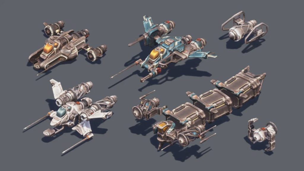 图片[2]1Li-Digital Art Education【UE资源】科幻车辆合集包-Sci-Fi Vehicle Constructor1Li-Digital Art Education1Li