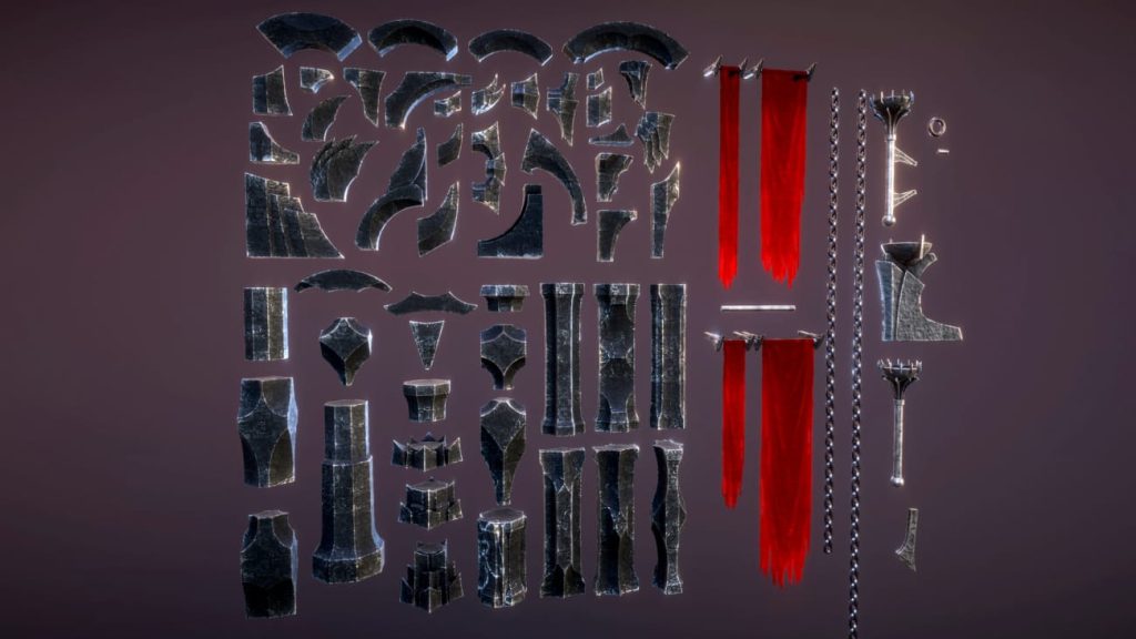 图片[1]1Li-Digital Art Education【UE资源】暗黑科幻风格建筑-Dark architecture1Li-Digital Art Education1Li