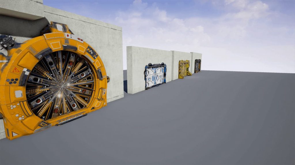 图片[1]1Li-Digital Art Education【UE资源】动态科幻门-Animated SciFi Gates1Li-Digital Art Education1Li
