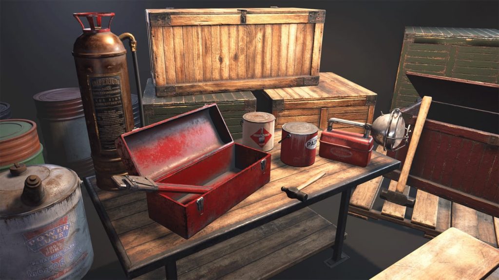 图片[1]1Li-Digital Art Education【UE资源】复古工业道具-Retro Industrial Props1Li-Digital Art Education1Li