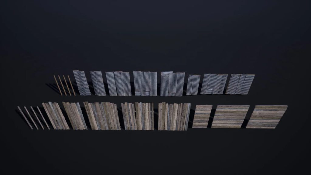 图片[4]1Li-Digital Art Education【UE资源】破损围栏-Post Apocalyptic Fence1Li-Digital Art Education1Li