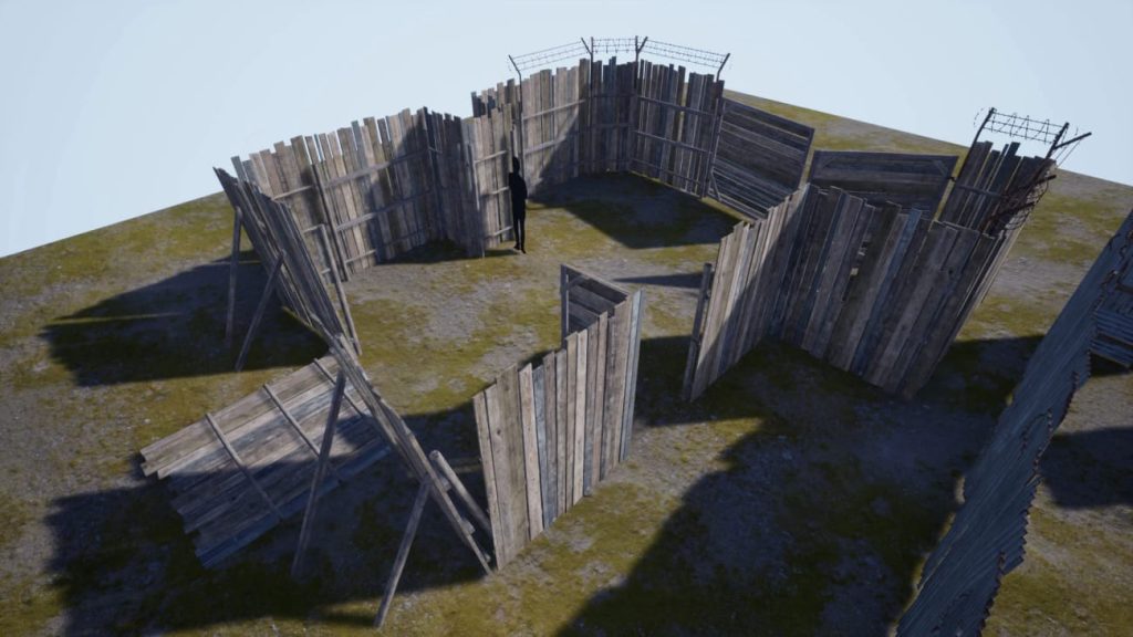 图片[1]1Li-Digital Art Education【UE资源】破损围栏-Post Apocalyptic Fence1Li-Digital Art Education1Li