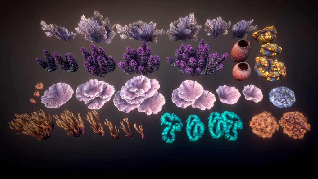 图片[3]1Li-Digital Art Education【UE资源】珊瑚包-Corals 21Li-Digital Art Education1Li