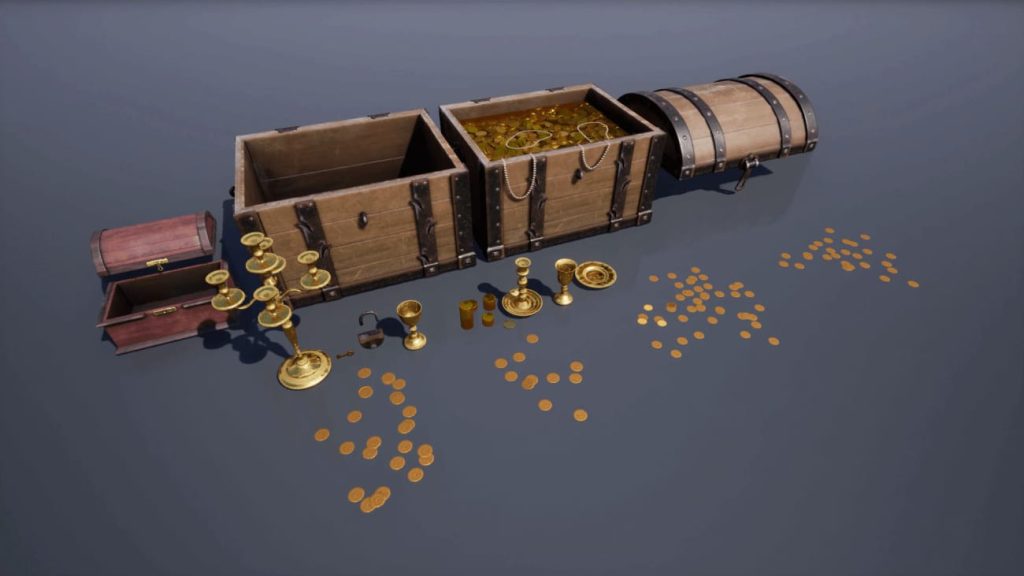 图片[1]1Li-Digital Art Education【UE资源】海盗黄金道具包-Pirates Gold1Li-Digital Art Education1Li