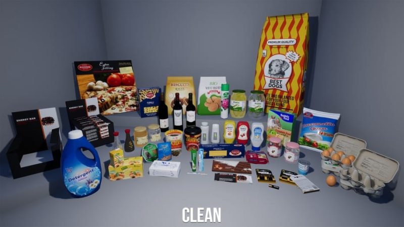 【UE资源】超市产品-2-Supermarket Product - Food and Drinks - Part 21Li-Digital Art Education1Li
