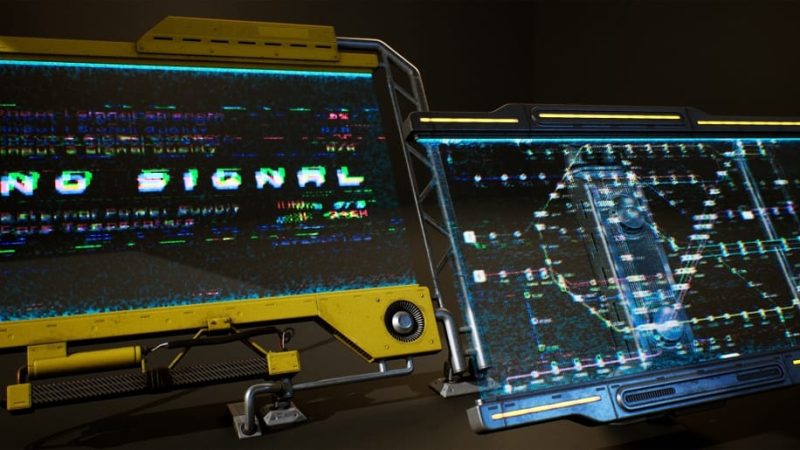 【UE资源】科幻屏幕生成器-Sci-Fi Screen Constructor1Li-Digital Art Education1Li