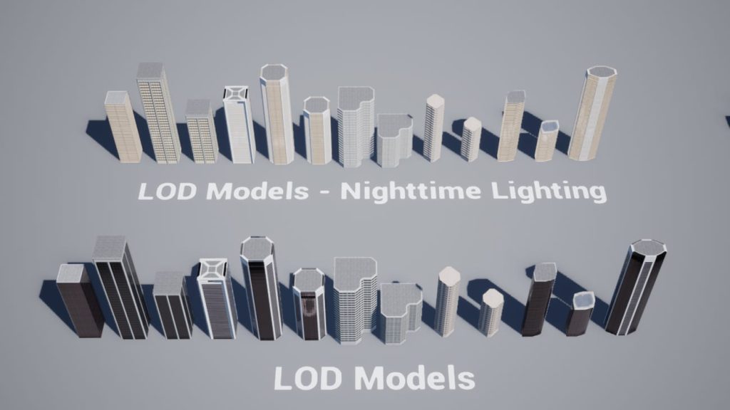 图片[1]1Li-Digital Art Education【UE资源】城市建筑物背景包-Urban Background Buildings - VOL.11Li-Digital Art Education1Li