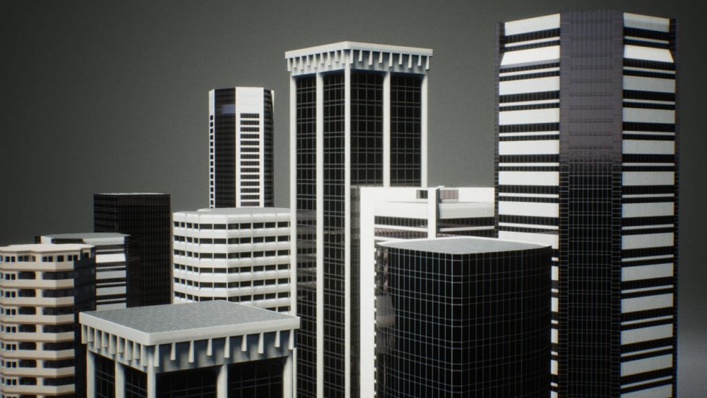 图片[2]1Li-Digital Art Education【UE资源】城市建筑物背景包-Urban Background Buildings - VOL.11Li-Digital Art Education1Li