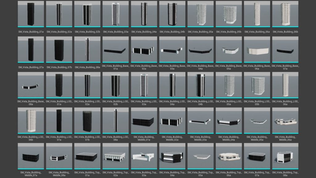 图片[7]1Li-Digital Art Education【UE资源】城市建筑物背景包-Urban Background Buildings - VOL.11Li-Digital Art Education1Li