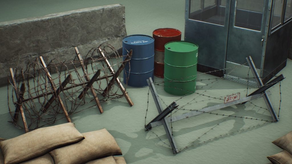 图片[5]1Li-Digital Art Education【UE资源】安全检查站军事物资-Military Supplies - VOL.3 - Security Checkpoint1Li-Digital Art Education1Li