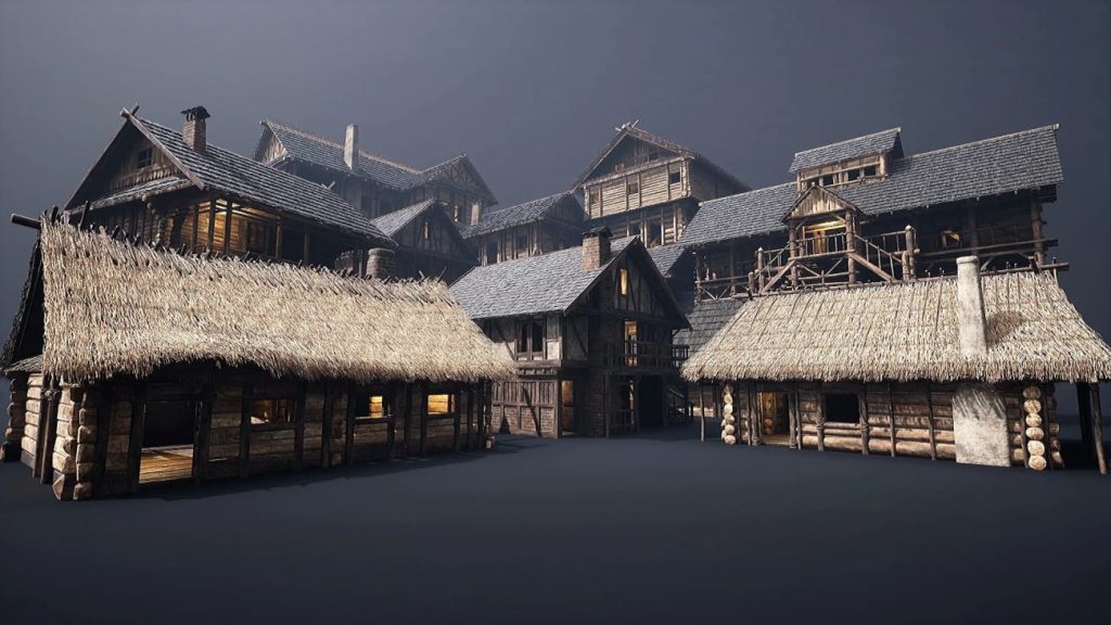 图片[10]1Li-Digital Art Education【UE资源】中世纪房屋-Enterable Medieval Houses and Cottages - v11Li-Digital Art Education1Li
