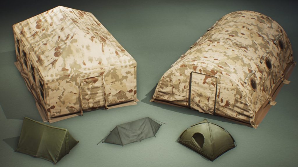 图片[1]1Li-Digital Art Education【UE资源】军事用品帐篷-Military Supplies - VOL.1 - Tents1Li-Digital Art Education1Li