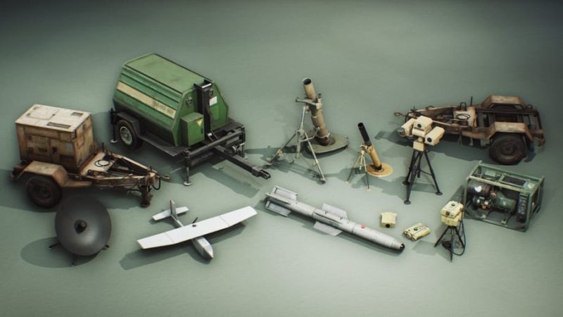 【UE资源】军事物资机器和装置-Military Supplies - VOL.5 - Machines and Devices1Li-Digital Art Education1Li