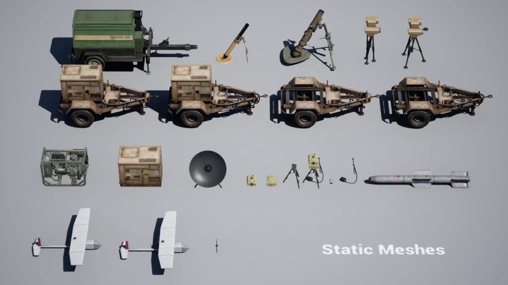 图片[1]1Li-Digital Art Education【UE资源】军事物资机器和装置-Military Supplies - VOL.5 - Machines and Devices1Li-Digital Art Education1Li