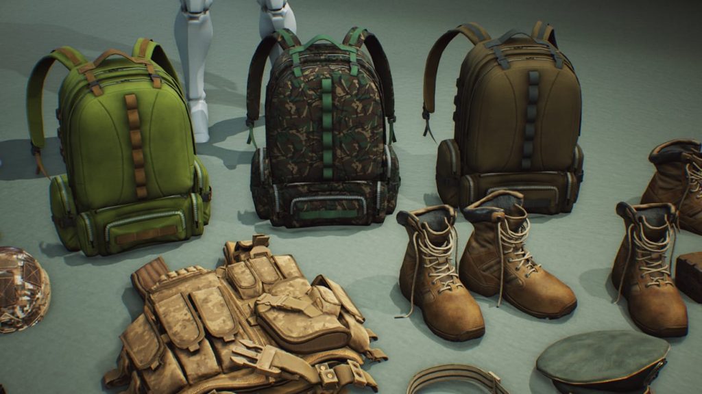 图片[3]1Li-Digital Art Education【UE资源】军事服装与背包-Military Supplies - VOL.2 - Clothing and Bags1Li-Digital Art Education1Li