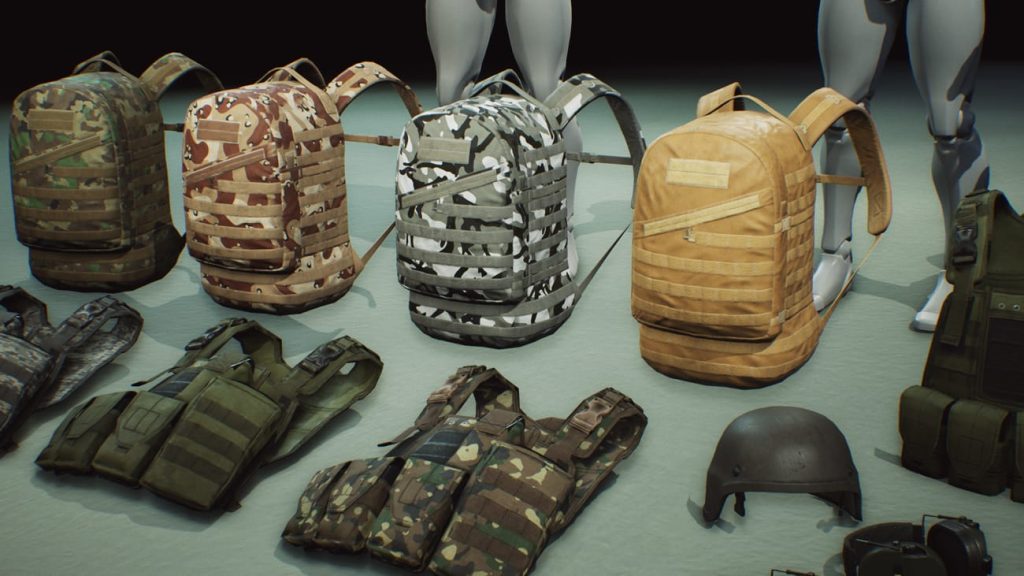 图片[1]1Li-Digital Art Education【UE资源】军事服装与背包-Military Supplies - VOL.2 - Clothing and Bags1Li-Digital Art Education1Li
