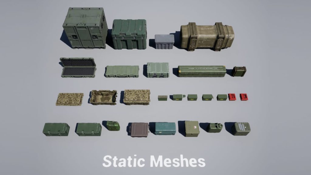 图片[4]1Li-Digital Art Education【UE资源】军事收纳箱-Military Supplies - VOL.7 - Containers1Li-Digital Art Education1Li