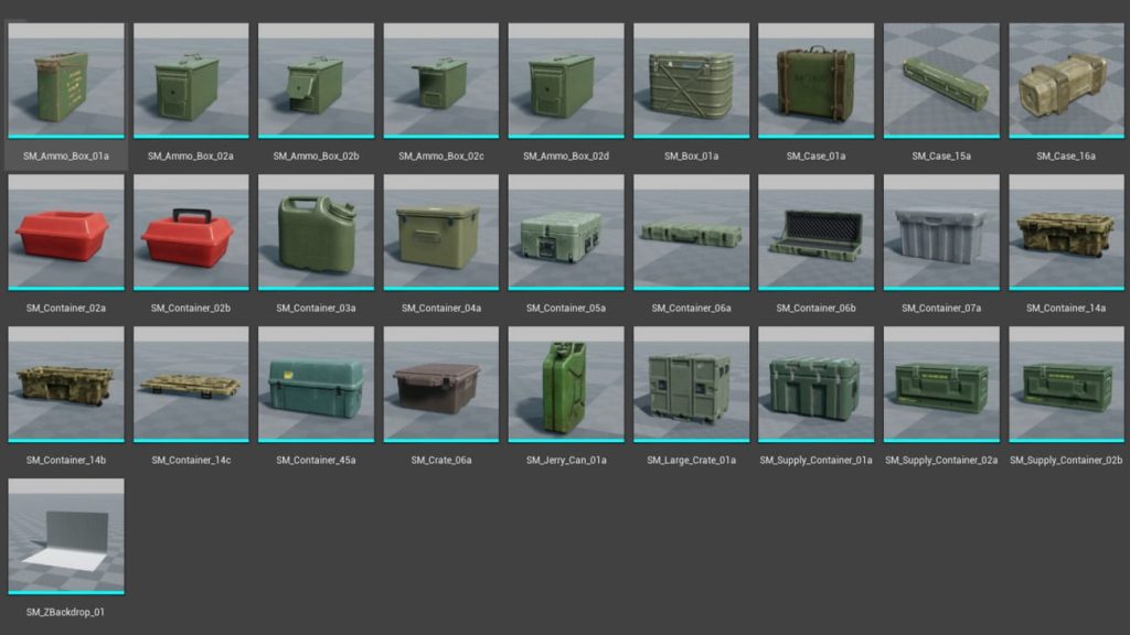 图片[8]1Li-Digital Art Education【UE资源】军事收纳箱-Military Supplies - VOL.7 - Containers1Li-Digital Art Education1Li