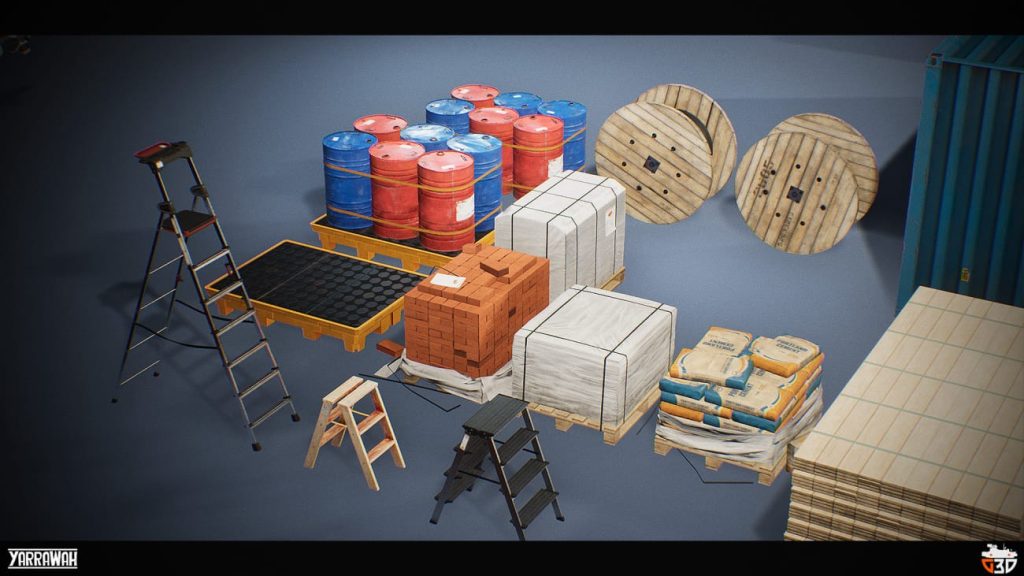 图片[4]1Li-Digital Art Education【UE资源】建筑工地道具包-Construction Props - Vol 1.1Li-Digital Art Education1Li