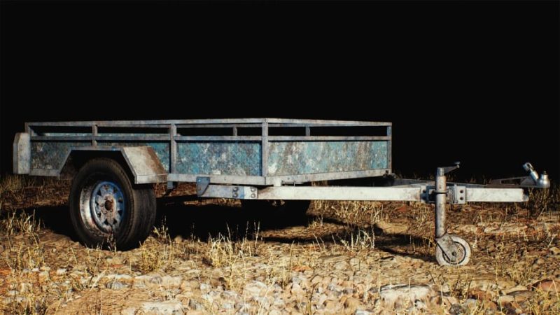 【UE资源】基于物理的可破坏车辆-Physics-Based Destructible Vehicle Trailer1Li-Digital Art Education1Li
