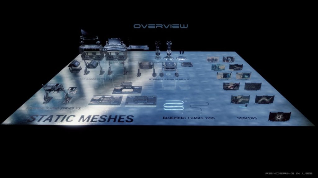 图片[5]1Li-Digital Art Education【UE资源】模块化科幻电脑站-Sci-Fi Computer Station - Modular - High-Poly - Smart Materials1Li-Digital Art Education1Li