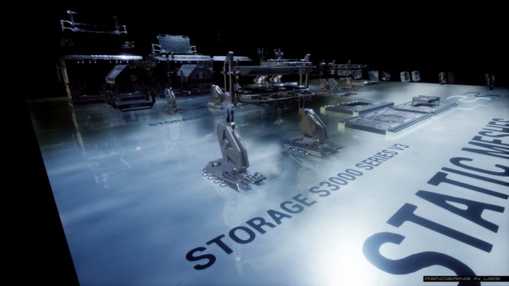 图片[9]1Li-Digital Art Education【UE资源】模块化科幻电脑站-Sci-Fi Computer Station - Modular - High-Poly - Smart Materials1Li-Digital Art Education1Li
