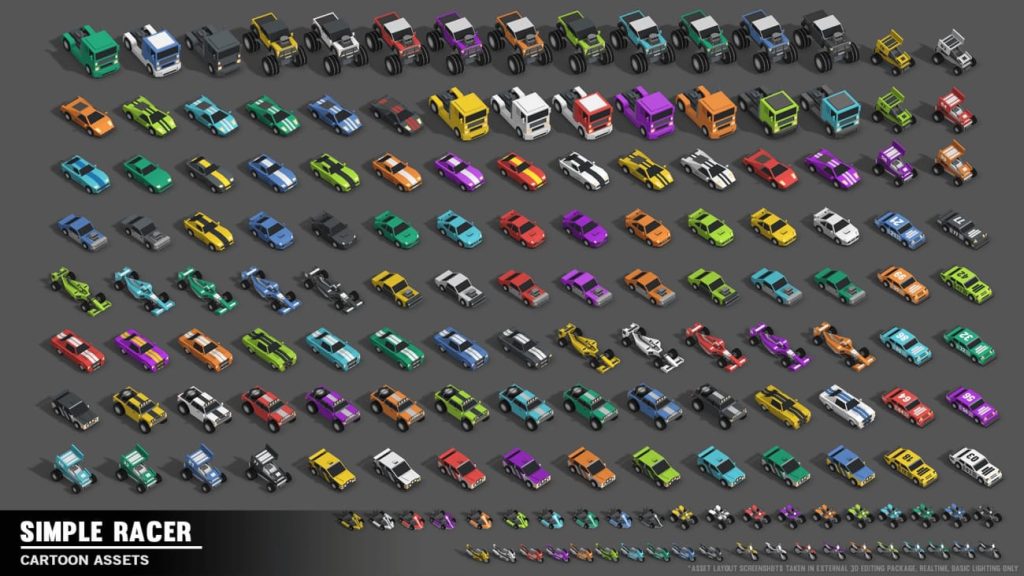 图片[1]1Li-Digital Art Education【UE资源】风格化赛车游戏包-Simple Racer1Li-Digital Art Education1Li