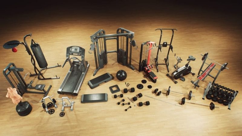 【UE资源】运动健身器材包-Sports and Gym Equipment VOL.11Li-Digital Art Education1Li