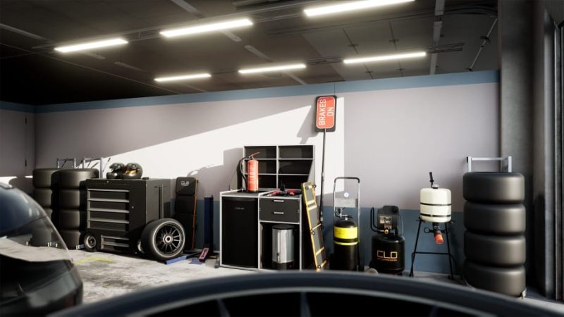 【UE资源】汽车维修站-Racing Pit Lane and Garage1Li-Digital Art Education1Li