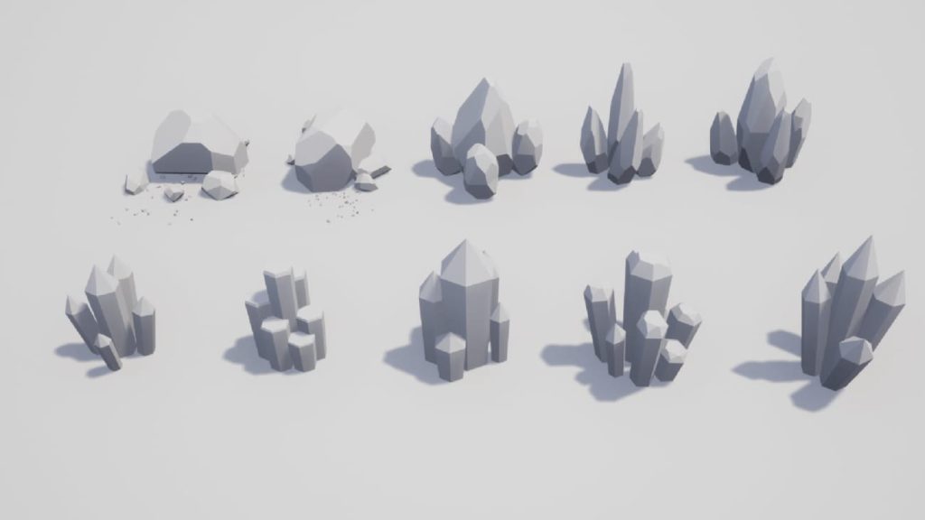 图片[2]1Li-Digital Art Education【UE资源】RPG奇幻水晶包-RPG Fantasy Crystals KIT1Li-Digital Art Education1Li