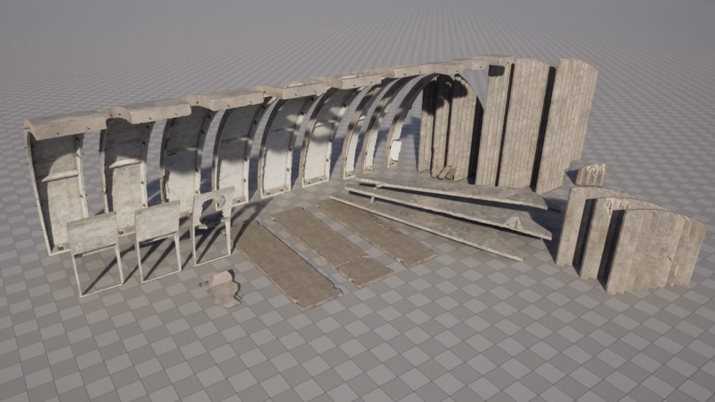 图片[7]1Li-Digital Art Education【UE资源】混凝土机库-Concrete hangar v.11Li-Digital Art Education1Li