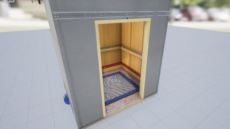 【UE资源】2套电梯系统模板-Two Elevator Systems (Glass Framed/Enclosed)1Li-Digital Art Education1Li