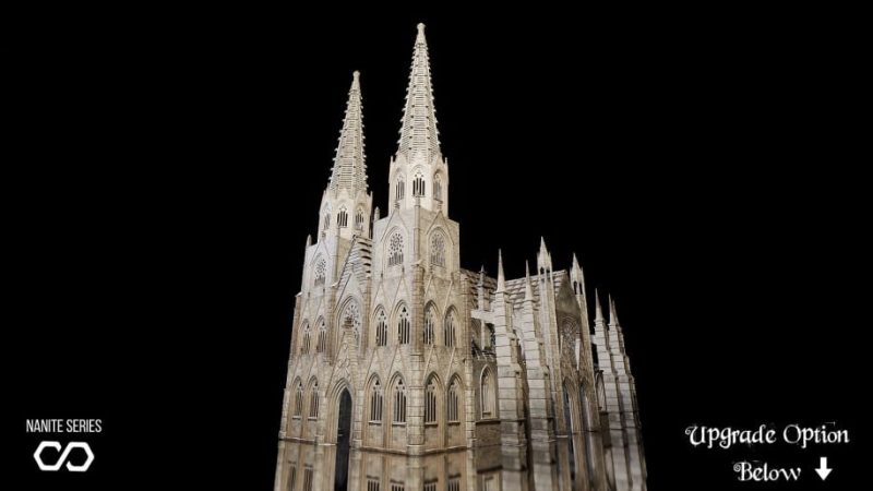 【UE资源】教堂建筑资源包-Church/Cathedral (Church, Cathedral)1Li-Digital Art Education1Li