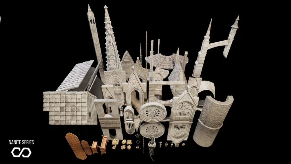 图片[7]1Li-Digital Art Education【UE资源】教堂建筑资源包-Church/Cathedral (Church, Cathedral)1Li-Digital Art Education1Li