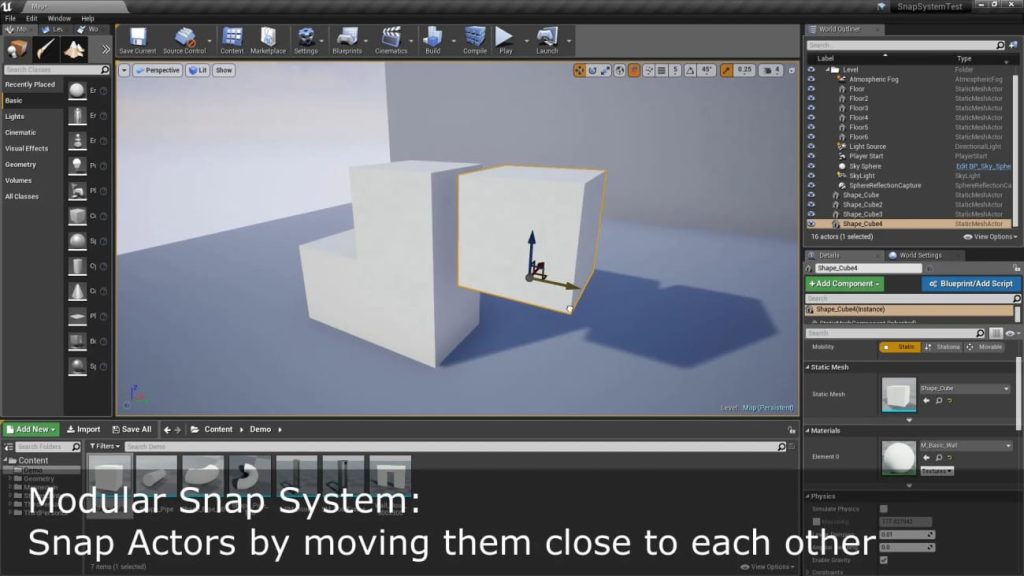 图片[1]1Li-Digital Art Education【UE资源】模块化捕捉系统-Modular Snap System1Li-Digital Art Education1Li