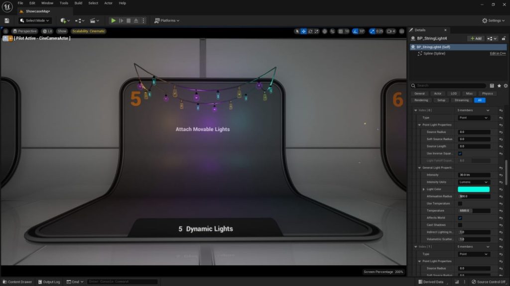 图片[1]1Li-Digital Art Education【UE资源】程序化电缆灯泡插件-String Light Plugin1Li-Digital Art Education1Li
