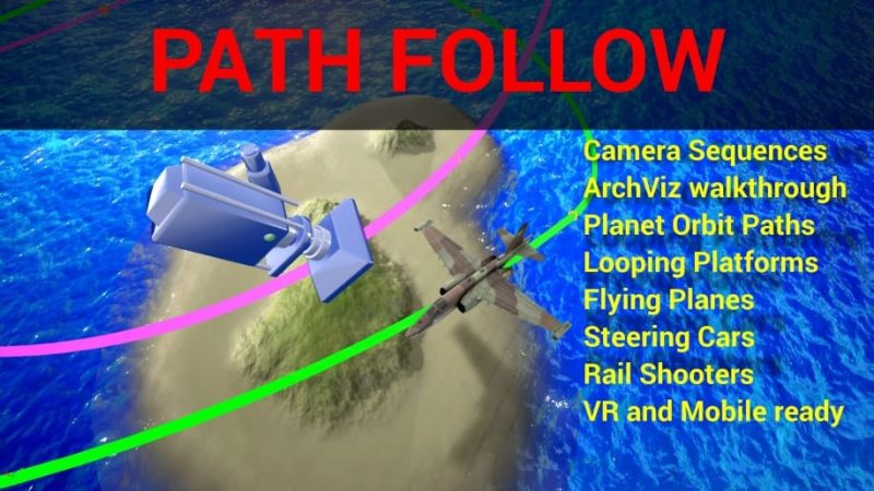 【UE资源】路径跟随插件-Path Follow1Li-Digital Art Education1Li