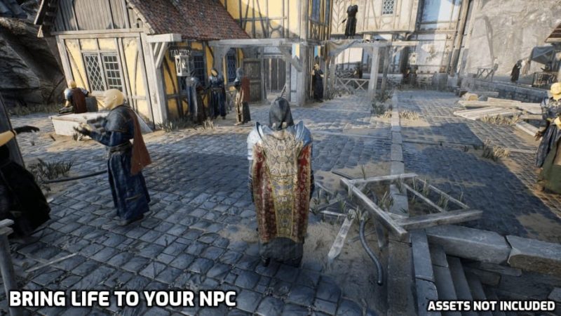 【UE资源】NPC动态人工AI智能系统-Dynamic AI System1Li-Digital Art Education1Li
