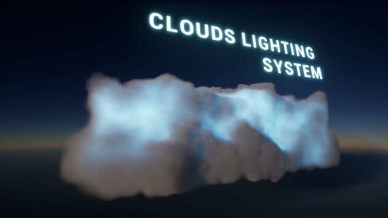 【UE资源】云层照明插件系统-Clouds Lighting System1Li-Digital Art Education1Li