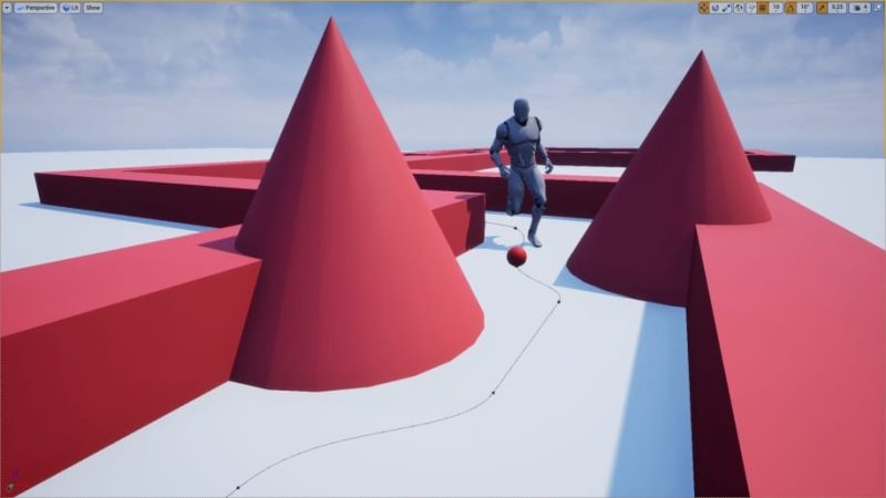 【UE资源】AI样条线移动系统-AI Spline-Based Movement System1Li-Digital Art Education1Li