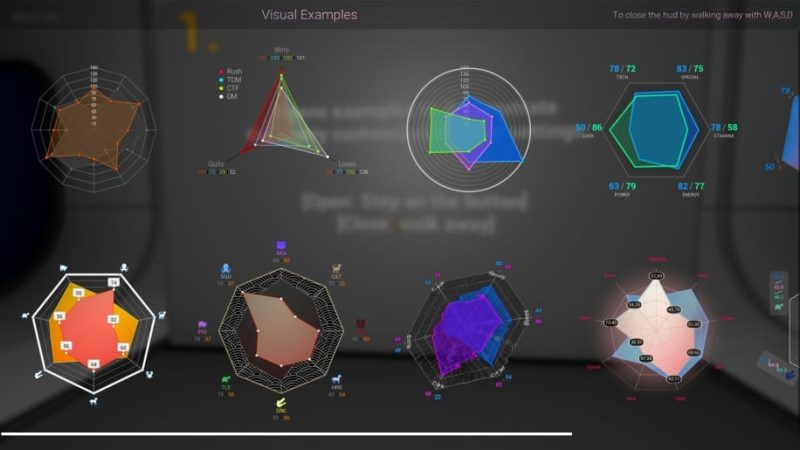 【UE资源】雷达图交互插件-Radar Chart Widget1Li-Digital Art Education1Li