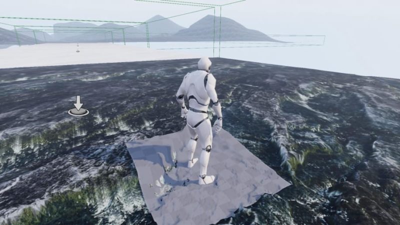 【UE资源】景观碰撞系统-Landscape Collision System1Li-Digital Art Education1Li