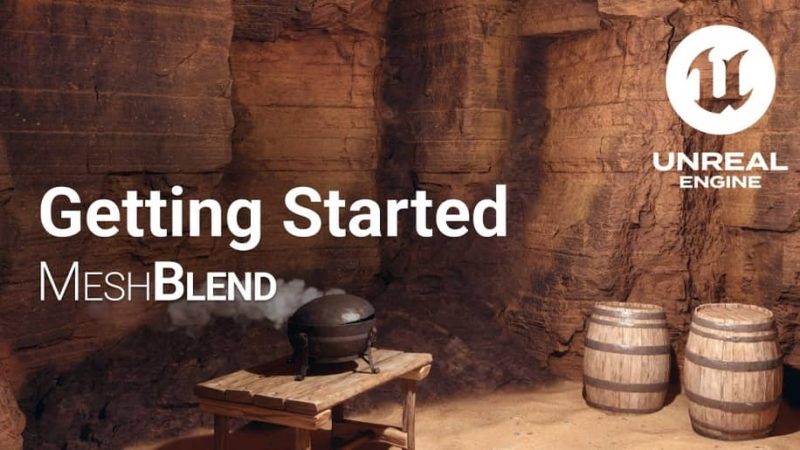 【UE资源】专为地编设计!网格模型混合插件- MeshBlend1Li-Digital Art Education1Li