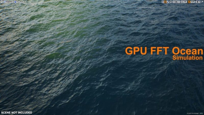 【UE资源】海洋和浅水效果模拟-Waterline PRO1Li-Digital Art Education1Li
