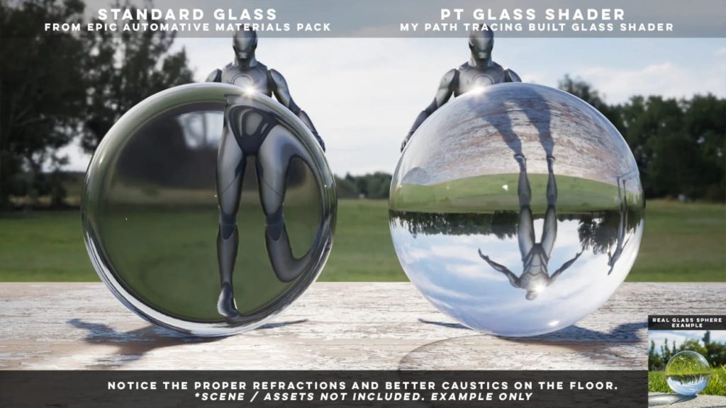 图片[3]1Li-Digital Art EducationUE资源】路径追踪玻璃材质-Path Tracing Glass Shader1Li-Digital Art Education1Li