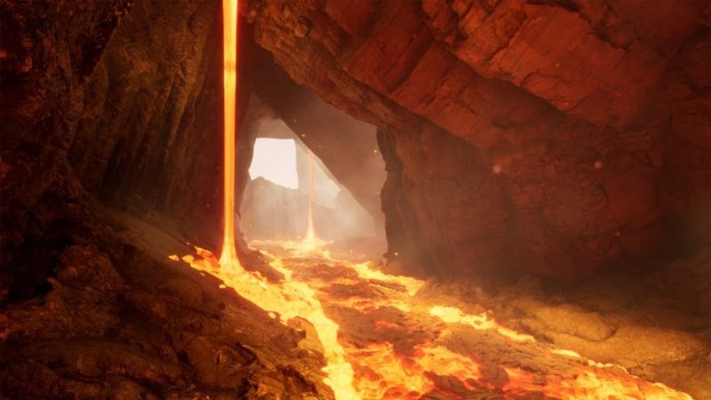【UE资源】动画岩浆着色器-Lava Shader1Li-Digital Art Education1Li