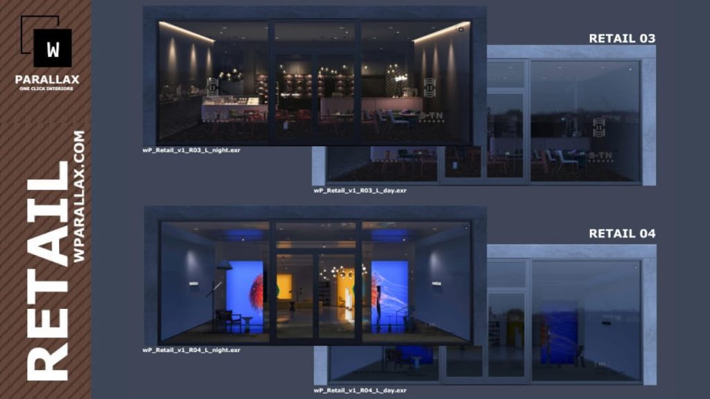 图片[6]1Li-Digital Art Education【UE资源】建筑可视化视差着色器-wParallax Retail I1Li-Digital Art Education1Li
